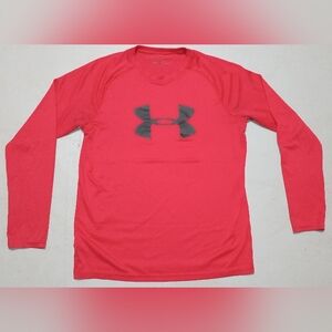 Under Armour Youth XL Red Long Sleeve Tee